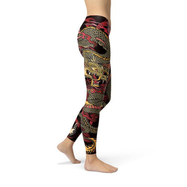 red dragon pants